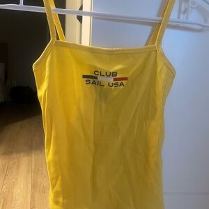 Club Sail USE Forever 21 Yellow Tank